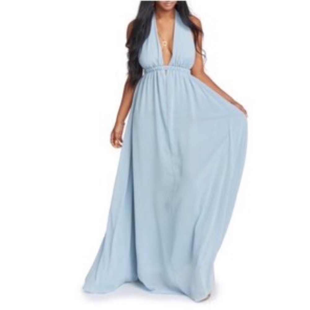 NWT show me your mumu steel blue luna